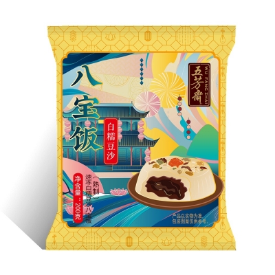 200克白糯豆沙八寶飯